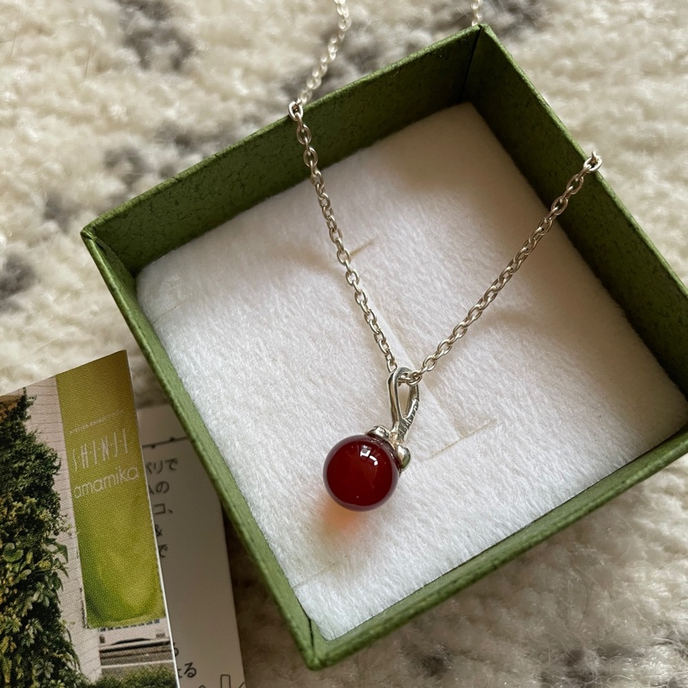 Atelier Red Agate Necklace